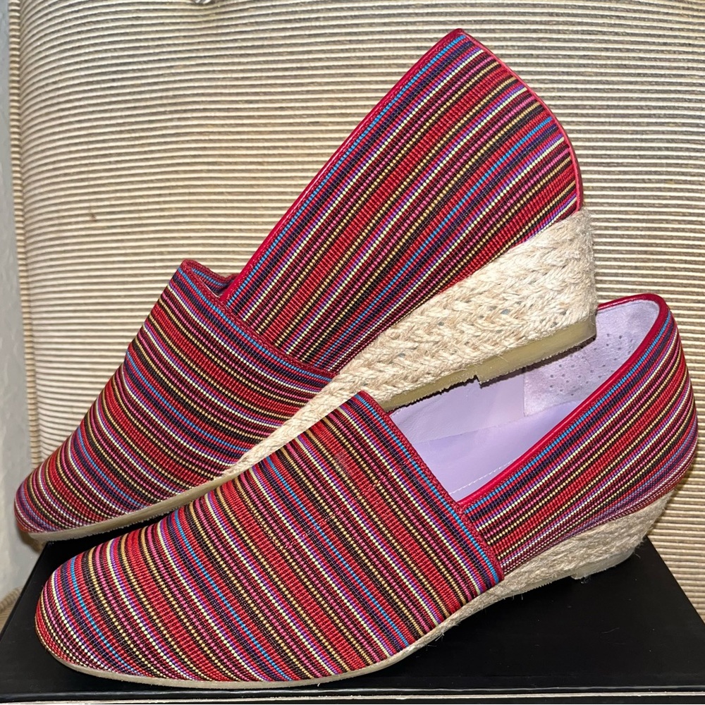 🔥SAS Becky Slip-On Wedge Espadrille - Size 8.5W